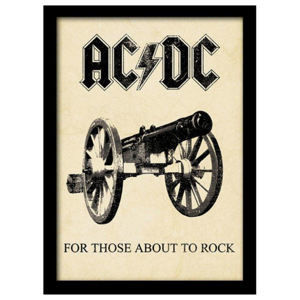 obraz AC/DC - For Those About to Rock - PYRAMID POSTERS - FP10320P